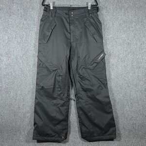 Ride Snowboard Ski Snowboarding Pants Black Multi Pocket Mens Size Medium #2038